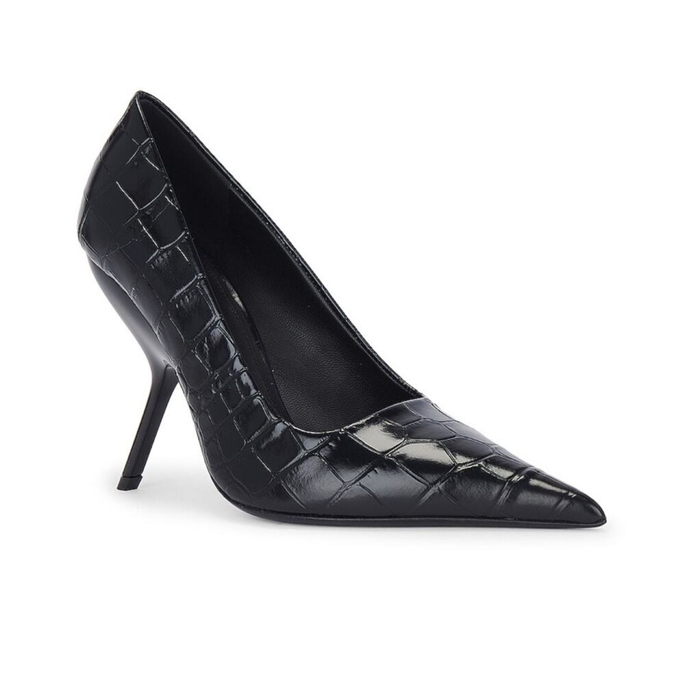 Ferragamo Eva Pump Nero Croc